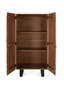 GINER Y COLOMER Armoire en bois d'acacia et pieds en métal